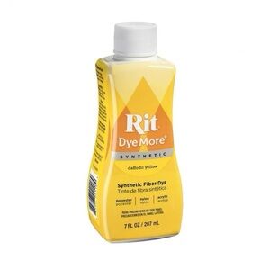 New Sealed Yellow Fabric Dye